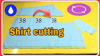 Mens formal shirt cutting  शर्ट कटिंग  how to cut formal shirt  fitting slim fit shirt cutting [upl. by Gladdy150]