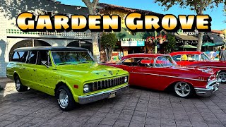 Classic Car Show Historic Main Street Aug302024 Garden Grove California [upl. by Heisel]