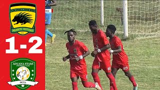 ADUANA STARS 21 KOTOKO  GOALS AND CHANCES  EXTENDED HIGHLIGHTS [upl. by Animaj]