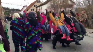 Fasnet Umzug Trochtelfingen Roller Coaster [upl. by Durware464]