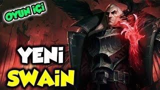 SWAIN REWORK YENİ SWAIN PBE OYUN İÇİ ANTRENMAN MODU [upl. by Aciemaj616]