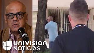 En video La confrontación de un venezolano al alcalde chavista Jorge Rodríguez en Ciudad de México [upl. by Creath]