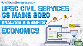 Open Session  UPSC Civil Services GS Mains 2020  Analysis amp Insights  Economics [upl. by Alamac696]