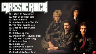 Classic Rock Greatest Hits 60s 70s 80s 🔥 Classic Rock Playlist  Rock Music [upl. by Ailalue]