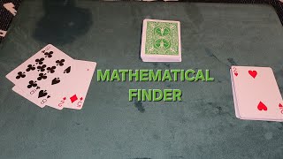 EASY MATHEMATICAL FINDER  IMPOSSIBLE CARD TRICK TUTORIAL [upl. by Atsylak579]