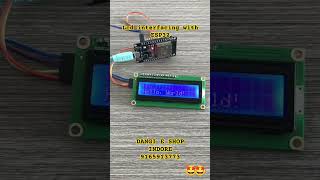 ESP32  LCD  INTERFACING LCD WITH ESP32 [upl. by Anivol]