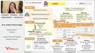 ENFERMEDADES RESPIRATORIAS PARTE 2  PEDIATRÍA  VILLAMEDIC [upl. by Izy]