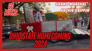 The Ohio State University Homecoming Parade 2024  Full Length with Archie Griffin [upl. by Barth751]