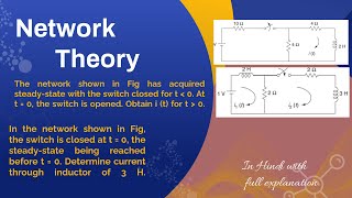 Determine current through inductor of 3 H [upl. by Ryter930]