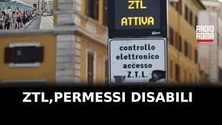 ZTL PERMESSI DISABILI ARRIVA LA STRETTA [upl. by Bellanca921]