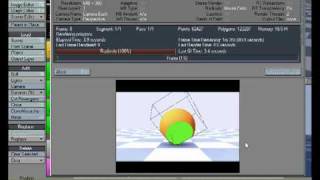 LightWave 3D  Boolean 3D section render basic demo [upl. by Benis]