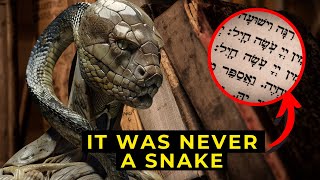 THE SERPENT IN GENESIS IS NOT A SERPENT HEBREW TEXT FOUND REVEALS THE TRUTH [upl. by Zephan]