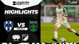 HIGHLIGHTS  Rayados 02 Austin FC  Leagues Cup 2024  TUDN [upl. by Lelah847]