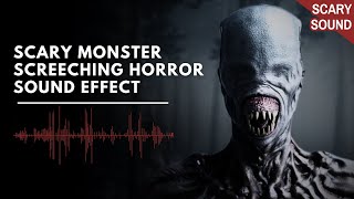 Scary Monster Screeching Horror Sound Effects [upl. by Gilman926]