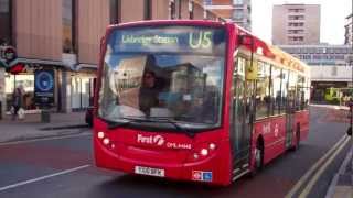 First London Route U5 DML44148 YX10BFK Enviro200 Dart [upl. by Hugues16]