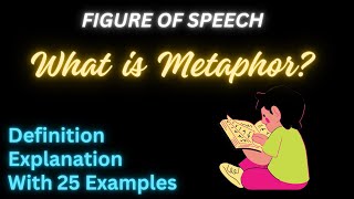 What Is Metaphor  Learn With Examples And Explanation [upl. by Noiramed]