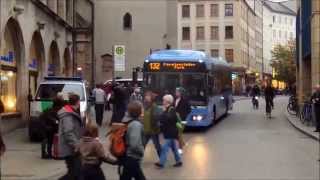 Bus amp Tram in der Bayrischen Landeshauptstadt  München 1080p [upl. by Sherwood58]