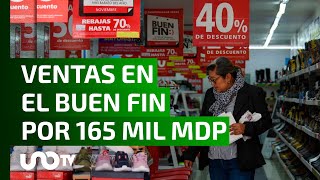 Se esperan ventas de 165 mil mdp en El Buen Fin [upl. by Carlee]