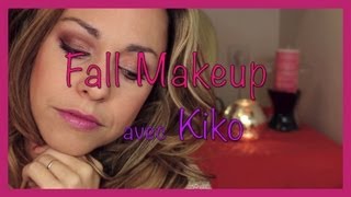 Makeup dAutomne avec Kiko [upl. by Eillak]