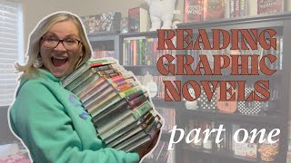 🖼️READING GRAPHIC NOVELS PART ONE🖼️ [upl. by Sillyhp]