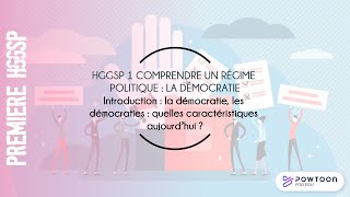 HGGSP PREMIERE La démocratie les démocraties  quelles caractéristiques aujourdhui [upl. by Mij702]