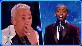 13yearold Malakai Bayohs HEAVENLY voice will move you to tears  SemiFinals  BGT 2023 [upl. by Shuler]