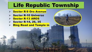 AROS R13 Universe R10 Oro Avenue R9  Life Republic Township Updates  Ring Road amp Temple [upl. by Keiryt943]