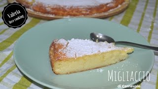 MIGLIACCIO NAPOLETANO di CARNEVALE  CARNIVAL NAPOLETAN cake recipe [upl. by Joceline]