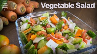 Vegetable Salad  Veg Salad Recipe Weight Loss Recipes Easy Recipe [upl. by Brooking]