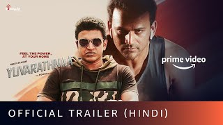 Yuvarathnaa  Official Trailer Hindi  Puneeth Rajkumar Sayyeshaa Saigal  Amazon Prime Video [upl. by Joane]