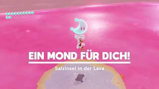 Super Mario Odyssey  Schlemmerland  Mond Nr 12  Salzinsel in der Lava [upl. by Garett]