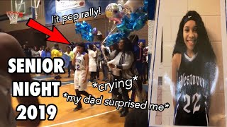 LITTEST🔥 School Vlog  Game Day GRWM FOR SENIOR NIGHT [upl. by Enimassej]