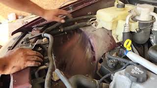 2006 Chevrolet trailblazergmc envoy 42 4x4 engine removal stepbystep part 1 [upl. by Ylsew]