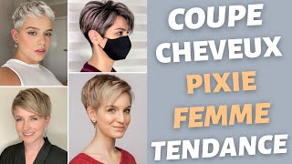 COUPE DE CHEVEUX PIXIE 2023 TENDANCE  ANNE BLANC [upl. by Sida]