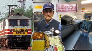 Rajdhani Express Food Experience  IRCTC Food Review [upl. by Yorgo]