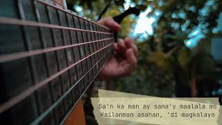 Hiling  Jay R Siaboc  acoustic guitar cover fingerstyle tabs chords tutorial plucking instrumental [upl. by Ynohtn]