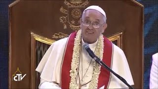 Papa Francisco Familias quotNo dejen de Soñarquot español [upl. by Leifeste]