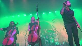 Apocalyptica Not Strong Enough Live 4K Minneapolis Minnesota  April 26 2022 [upl. by Ck]