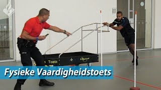 Fysieke Vaardigheidstoets  Politie  Sporttest Politie  Dwight  OBT Den Haag [upl. by Llenyar550]