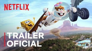 A Missão de Sandy Bochechas  Trailer oficial  Netflix [upl. by Nortal]