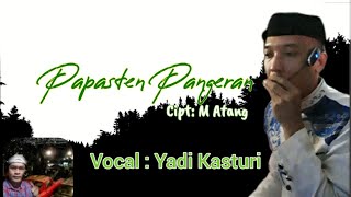 KARAOKE PAPASTEN PANGERAN  Yadi Kasturi Cipt  Mang Atang [upl. by Conan]