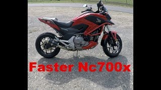 Make Your Nc700x FASTER [upl. by Yrogreg]