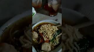 Makan mie ayam bakso dekat waduk cengklik boyolali [upl. by Itsirhc]