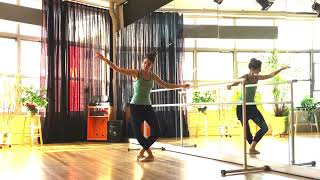 30 MIN INTERMEDIATE BALLET BARRE  With Demos Before Each Combo [upl. by Terrag]