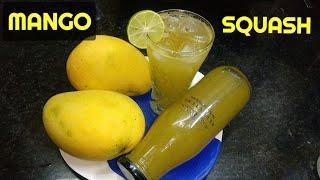 Mango squash l Easy Method l No Tension in ramzan amp summer [upl. by Eibot]