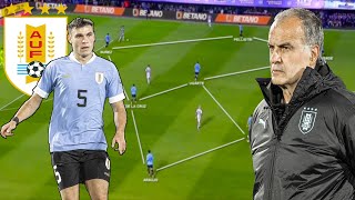 Manuel Ugarte vs Argentina  Marcelo Bielsa  Análisis [upl. by Mairam]