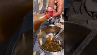 Khatti methi Sakarkandiindianfoodie food pakstreetfoods streetfood [upl. by Allisan]