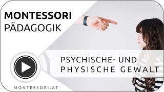 MontessoriPädagogik Gewaltfrei erziehen Österreichische MontessoriAkademie Ausbildung [upl. by Libbie]