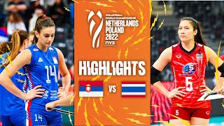 🇷🇸 SRB vs 🇹🇭 THA  Highlights Phase 2 Womens World Championship 2022 [upl. by Somisareg282]