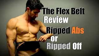 Ripped Abs or Ripped Off  The FLEX BELT Review [upl. by Aihsatan265]